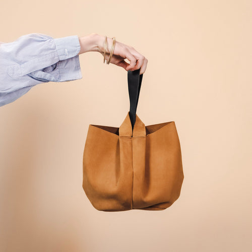 Katie Leather Cinch Bag